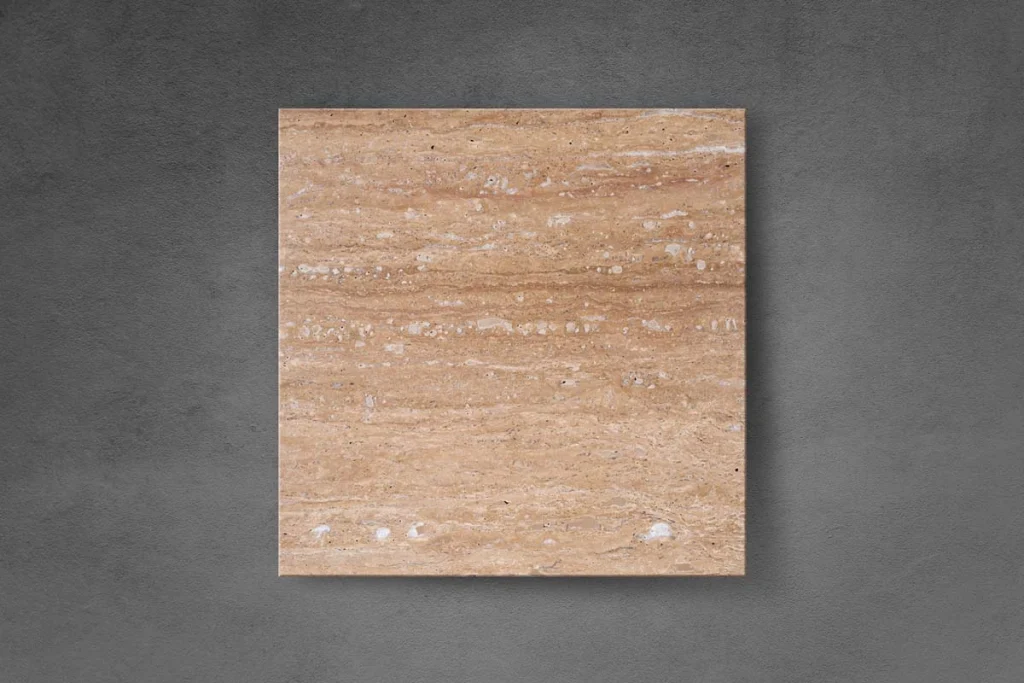 تراورتن شکالتی موج دار