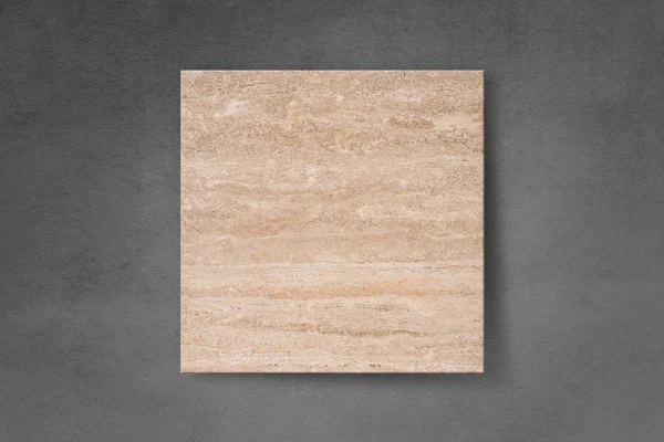 Beige Travertine vein cut